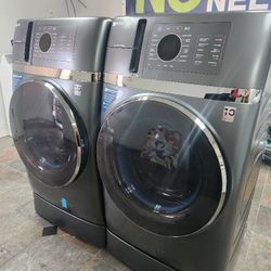 WASHER AND ELECTRIC DRYER JUMBO GE 2 AND 1