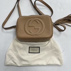 GUCCI SOHO DISCO WOMANS HANDBAG, IN GOOD CONDITION, WITH DUSTBAG, ENTRUPY VERIFIED