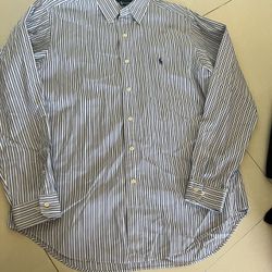 Ralph Lauren Men’s Shirt Size Large 16 1/2