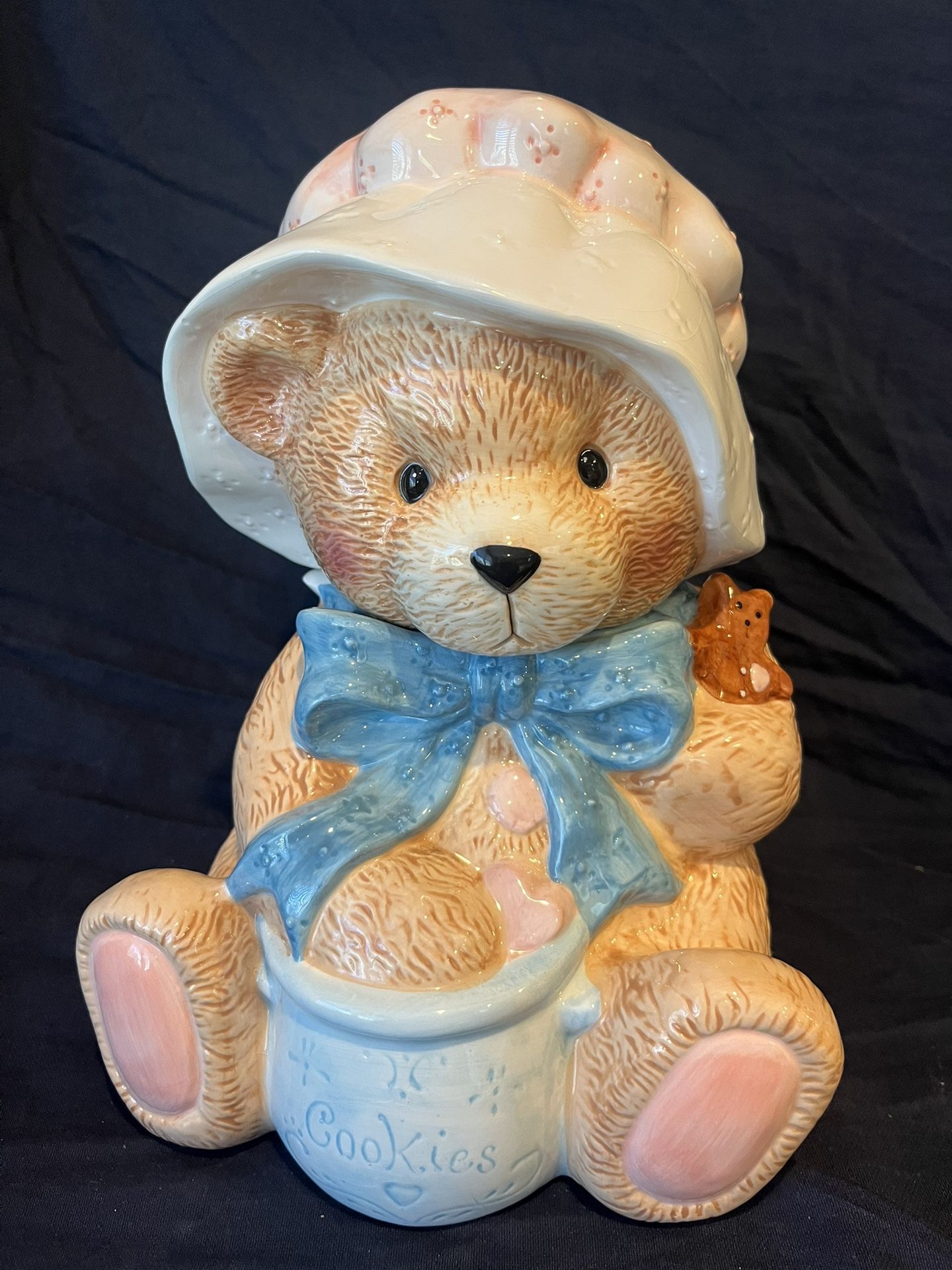 Vintage Cherished Teddies Cookie Jar by Priscilla Hillman Enesco Corporation