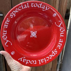 You Are Special Today The Original Red Plate Co