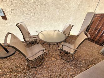 Outdoor Table and Chair Set