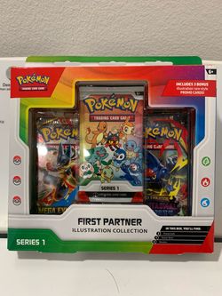 Pokémon First Partner Illustration Collection Series 1