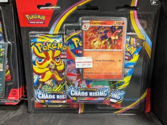 Pokemon Chaos Rising 3-Pack Blister