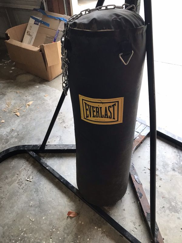 Everlast Punching Bag Stand For Sale Literacy Basics