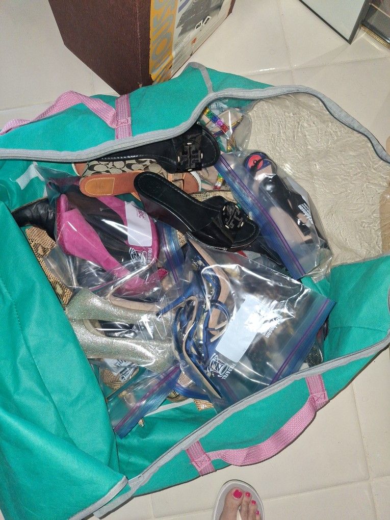 Whole Bag OF WOMEN'S SHOES