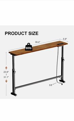 Sofa table behind couch table