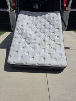FREE QUEEN MATTRESS + bed base
