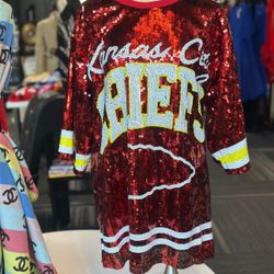 Kansas Cheifs Sequin Jersey 
