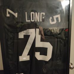Certified Autographed Howie Long Jersey