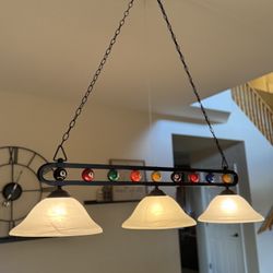 Hanging Pool Ball Light