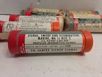 Singnal, smoke and illumination. Marine MK mod 0