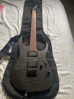 Ibanez RG6003FM Electric Guitar - Flat Transparent Gray
