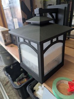 Exterior porch light