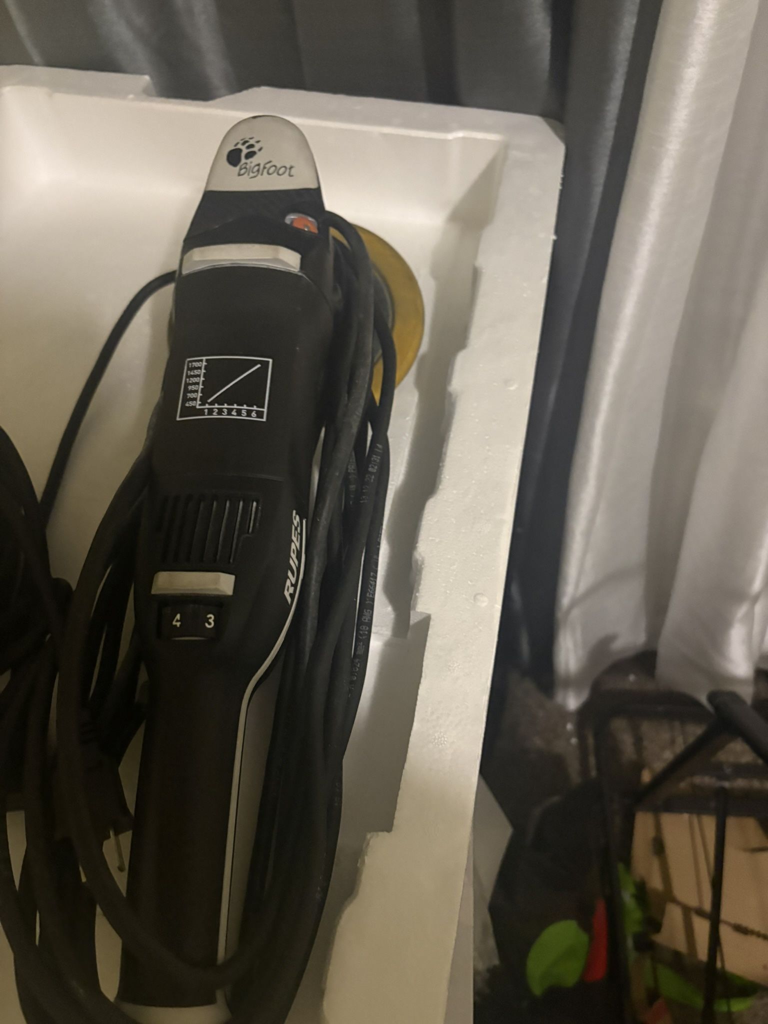 Rupes Big Foot Lh11 90 Ft Corded Polisher / Buffer / Grinder