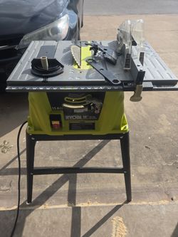 Table Saw Ryobi 10in (Sierra de Mesa)