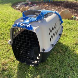 Small Dog Crate And Two Point Harness