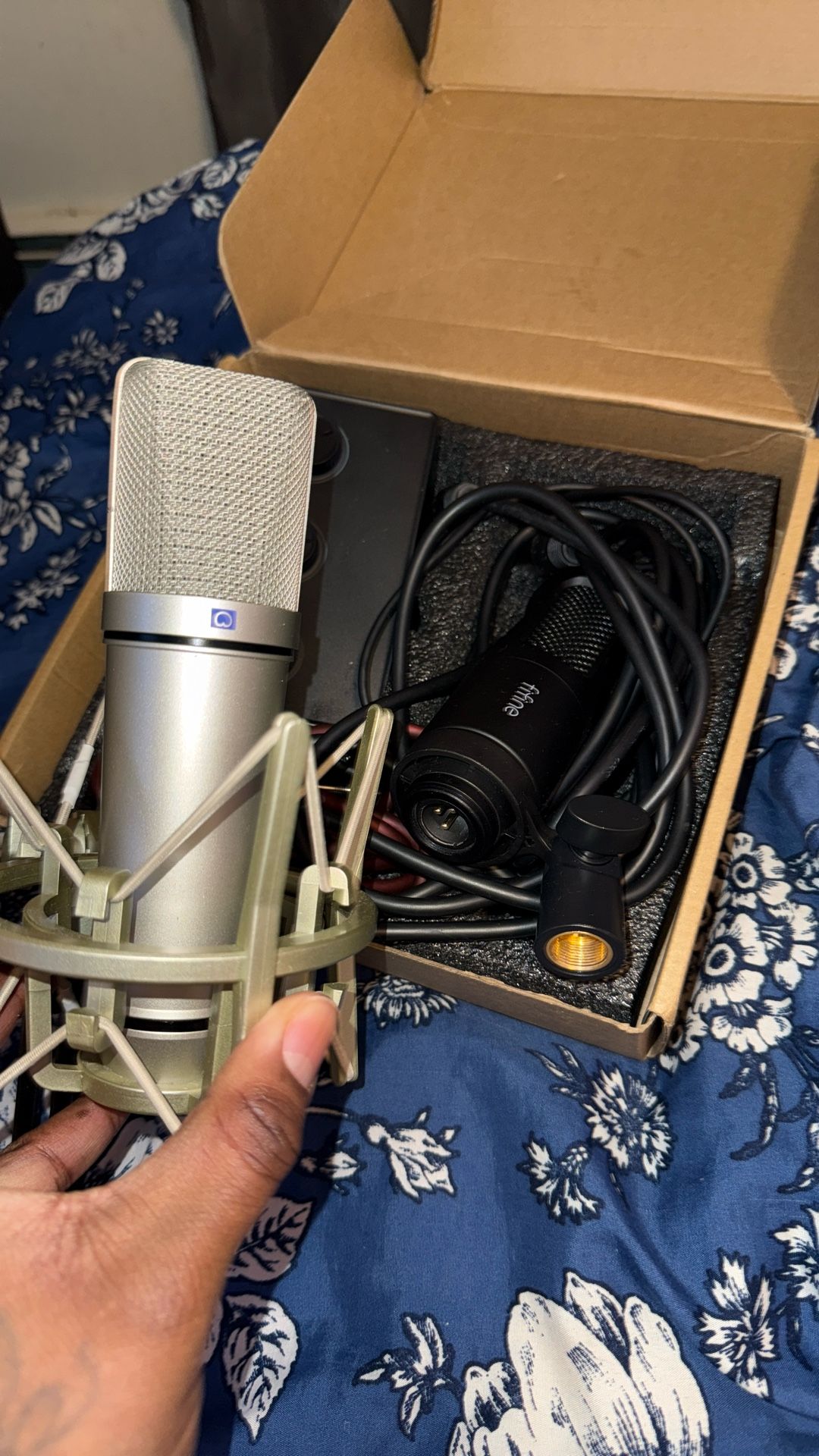 Audio Interface And Two Microphones 