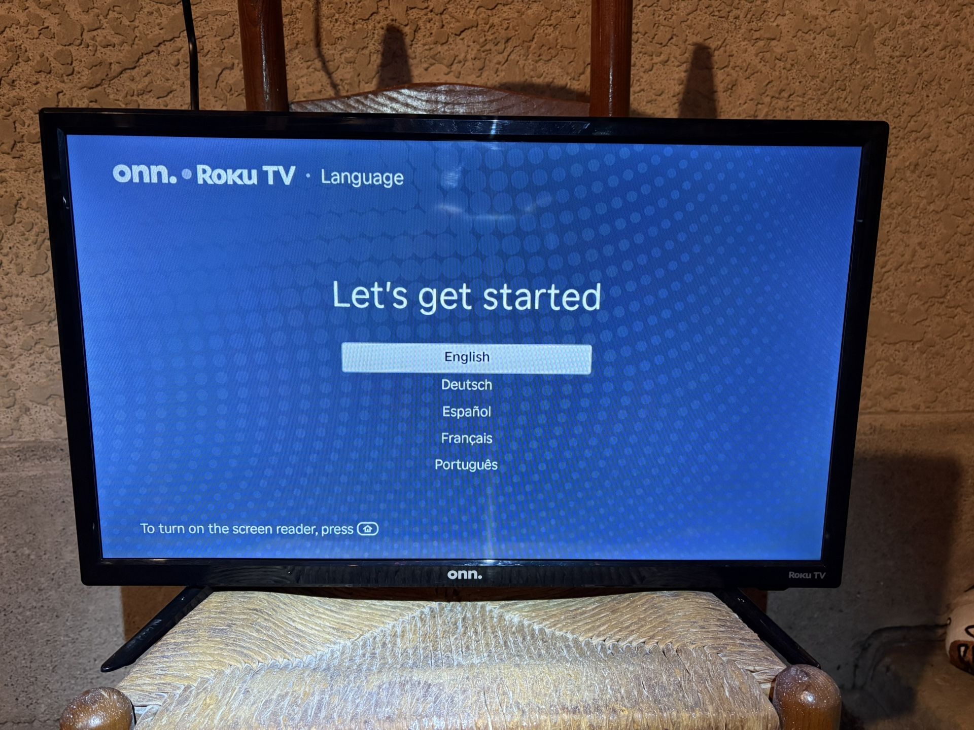 24” Onn LED Flat Screen Roku TV