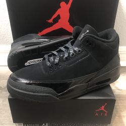 Air Jordan 3 Retro “Black Cats”