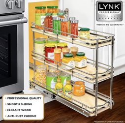 Pull Out Spice Rack Organizer X(389)