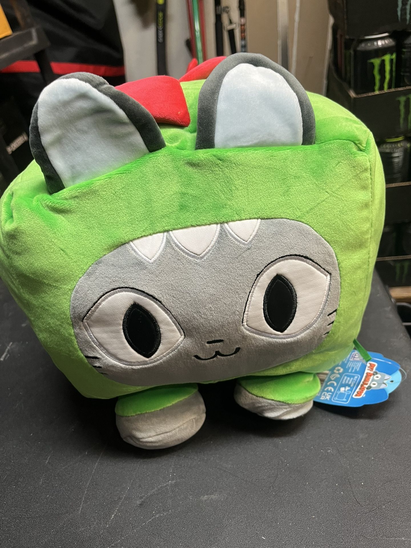 Pet Simulator Giant Plush Dino Cat, 8.5" Tall Plush Toys