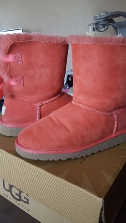Uggs boots bailey bows size 5