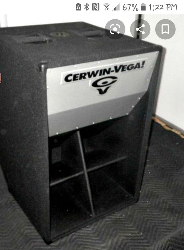 Cerwin Vega earthquakes for Sale in Chula Vista, CA OfferUp