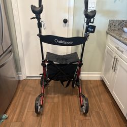 Oasis Upright Walker Rollator For Adults