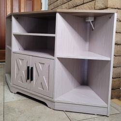 Farmhouse Corner Entertainment Center 50" TV Stand