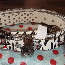 46" Brand New BHW Genuine Leather Belt -- W/Tag