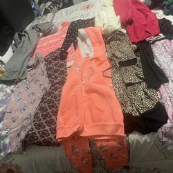 Girls. Clothes 10-12.  Ages. 