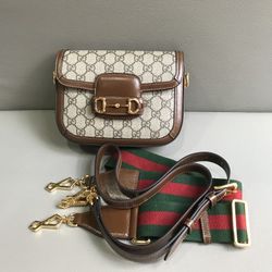 Gucci Preloved Horsebit Shoulder Bag