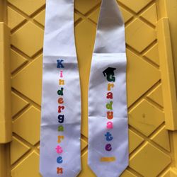 Kindergarten Grad Sash