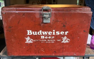 Vintage Budweiser Cooler