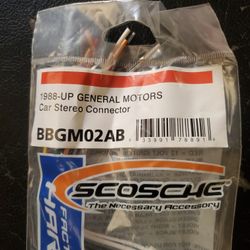 1988 in UP general motor car stereo connector