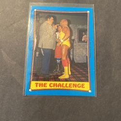 Hulk Hogan And Andre The Giant 1987 Topps #58