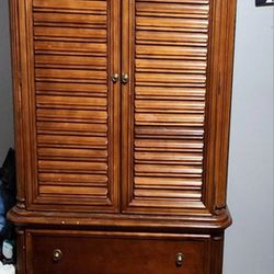 Macy's Armoire with Drawers 