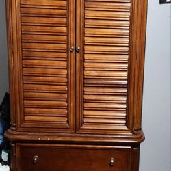 Macy's Armoire with Drawers 