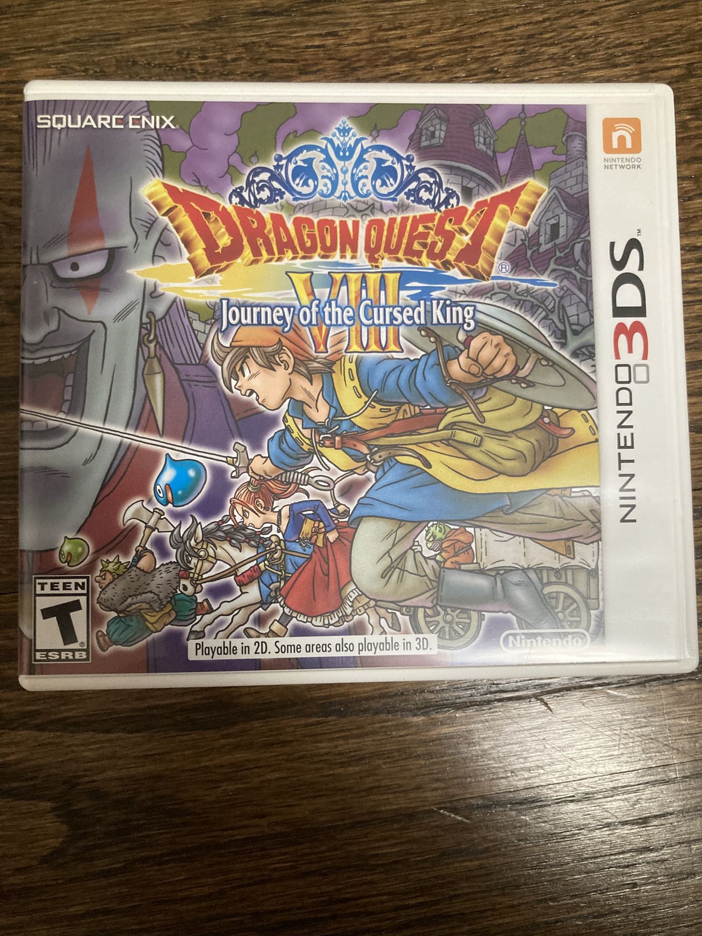 Dragon Quest VIII 8 Journey of The Cursed King Nintendo 3DS Game Nintendo X Re 7