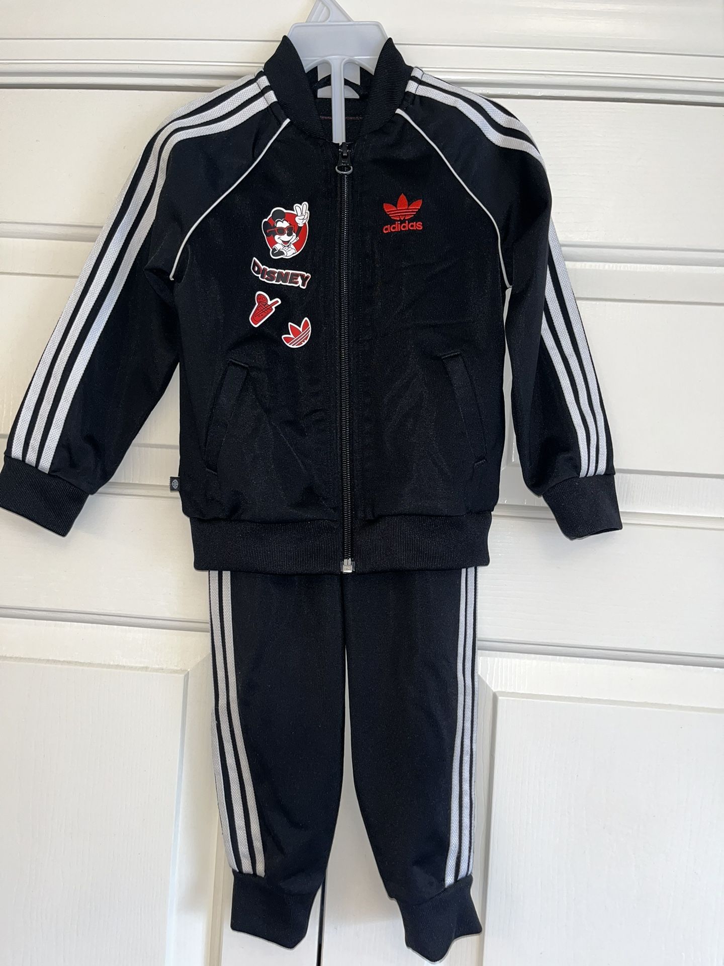 toddler sz 12-18months adidas track suit 