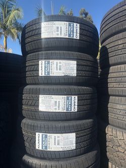 235/45/18 kumho SolUS TA51 #4 new tires installed and balanced 50,000 MILES WARRANTY