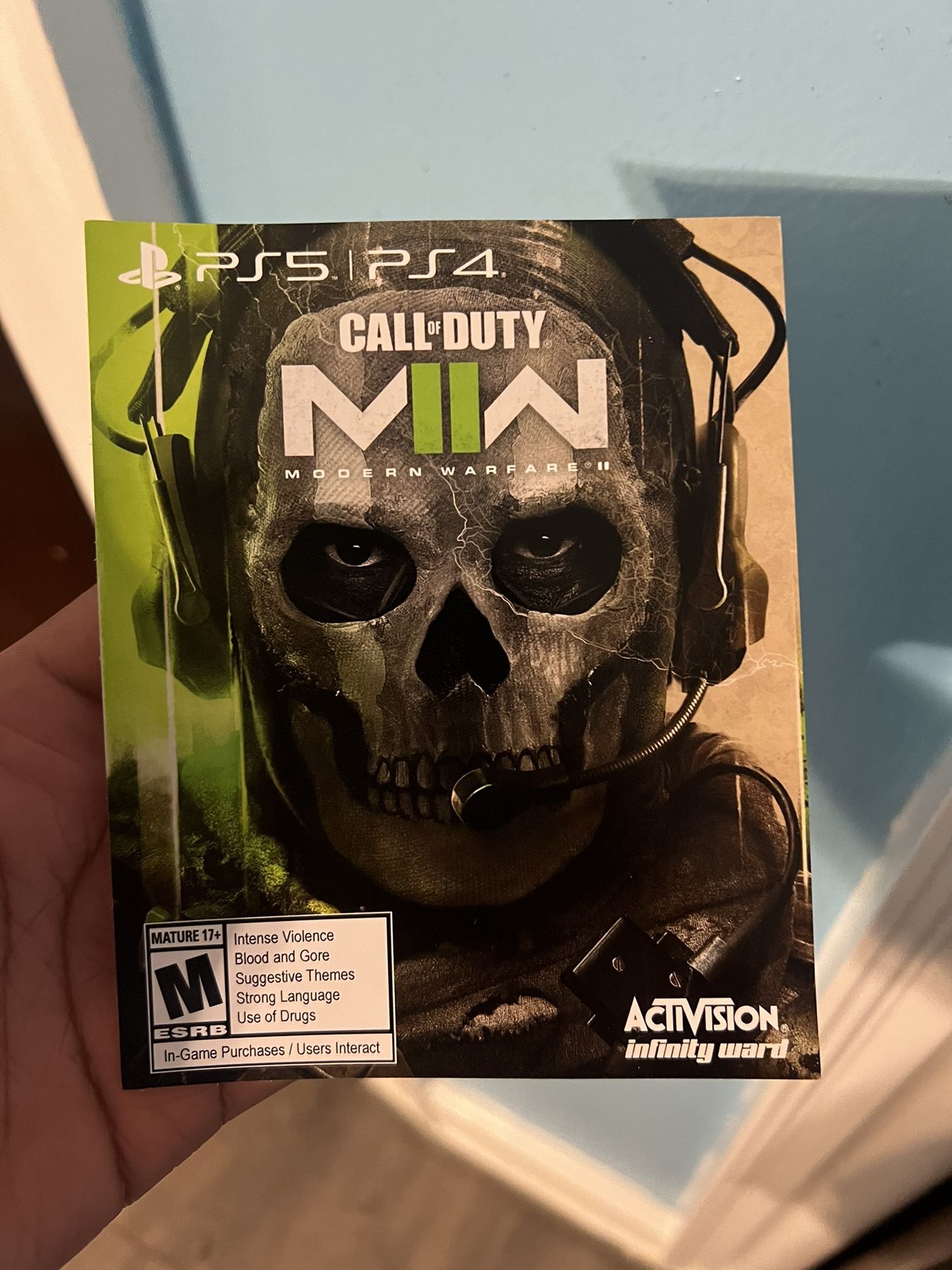 Mw 2 Code For Ps5 or PS4