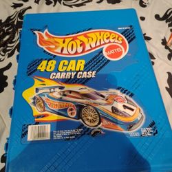 Hot Wheels Case And 27 Die Cast Trucks And Cars