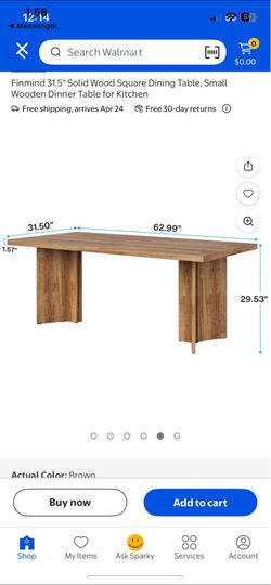 Wooden Table new in box