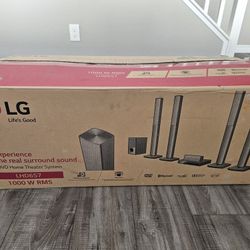 LG New Home Theater System