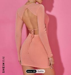New Peachy Dress $3