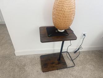 Adjustable Sofa Side Table / TV Tray Table – Height Adjustable