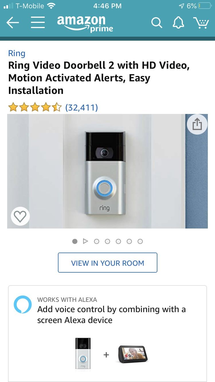 Ring Video Doorbell 2