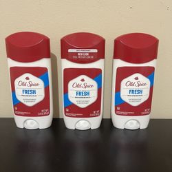 3pack Old Spice High Endurance Anti-Perspirant Deodorant for Men, Fresh Scent, 3.0 oz